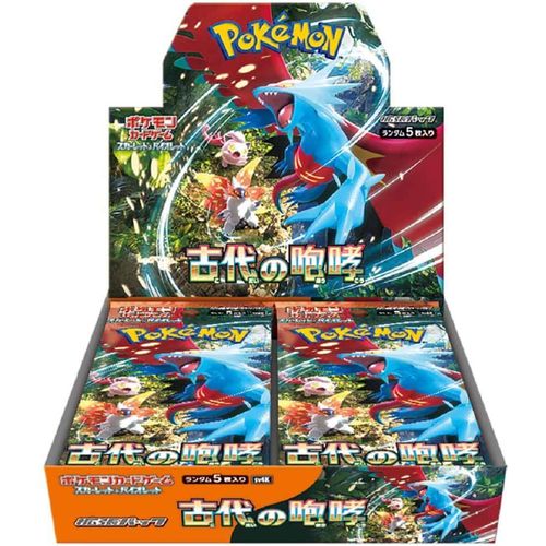 Ancient Roar SV4K Booster Box - Japanese Pokémon TCG - PokéBox Australia