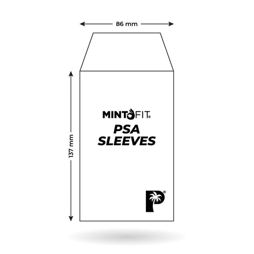 Palms Off Gaming - PSA Graded Card Mint-Fit Sleeves - Regular 100pc - PokéBox Australia