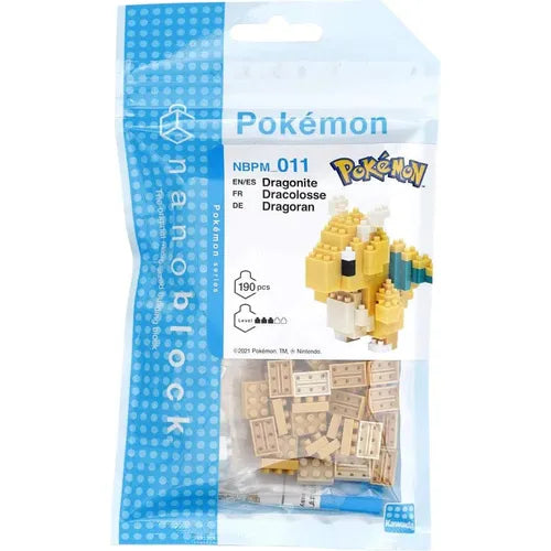 Nanoblock - Pokémon - Dragonite - PokéBox Australia