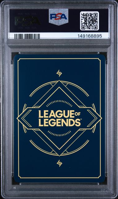 PSA GEM MT 10 - 2025 RIFTBOUND: LEAGUE OF LEGENDS OGN-ORIGINS #202 JINX - REBEL RELEASE EVENT PRIZE PACK