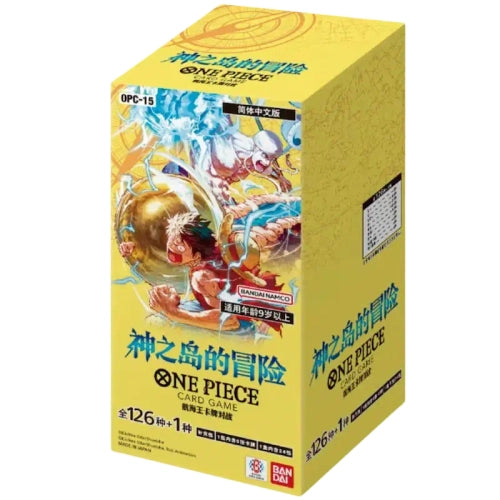 One Piece Card Game - OP-15: Adventure on KAMI’s Island 12x Booster Box (Sealed Case) [Japanese] - PokéBox Australia