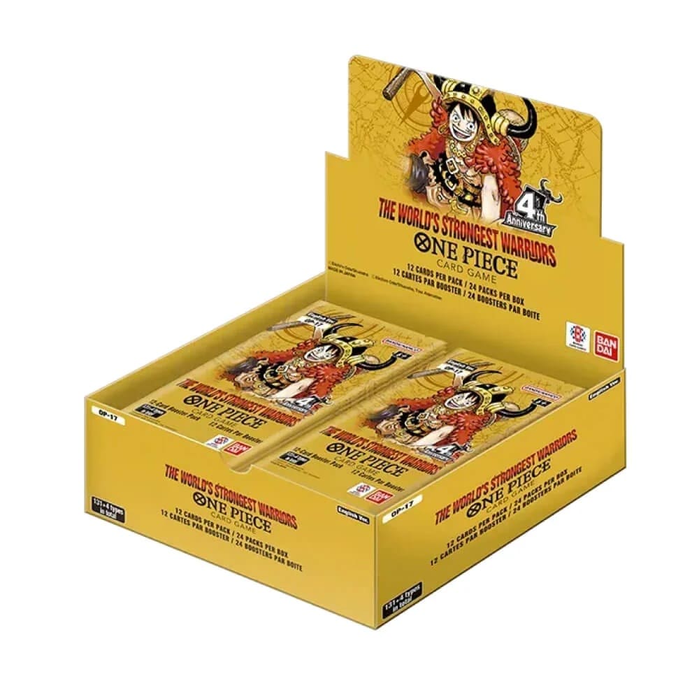 One Piece Card Game: The World's Strongest Warriors [OP-17] Booster Box - English - PokéBox Australia