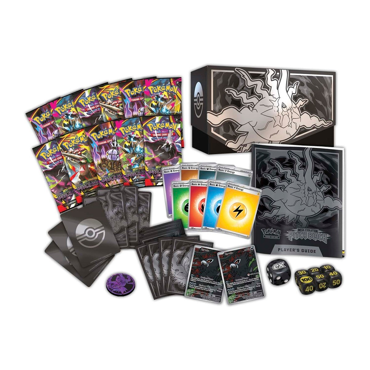 Pokemon: Pitch Black Pokemon Center Exclusive Elite Trainer Box (ETB)