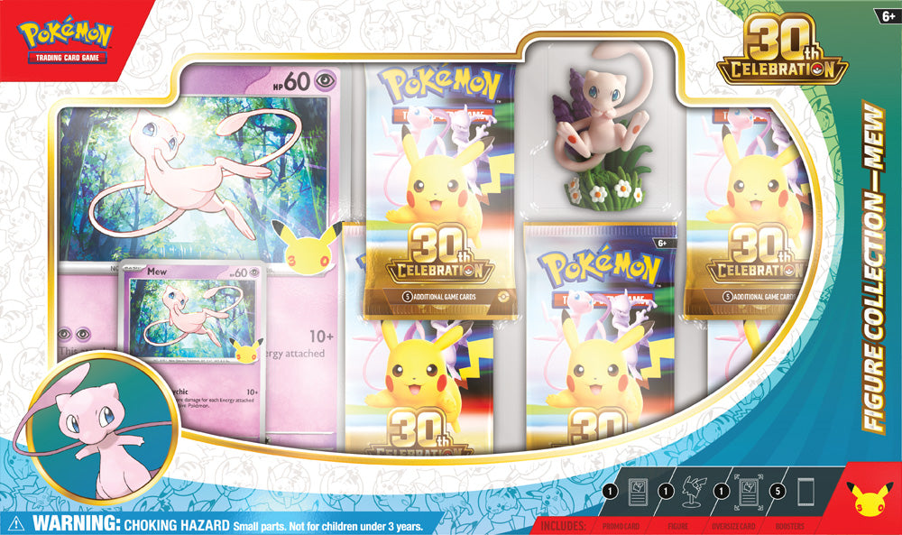 30th Celebration Figure Collection - Mew / Mewtwo (Assorted)