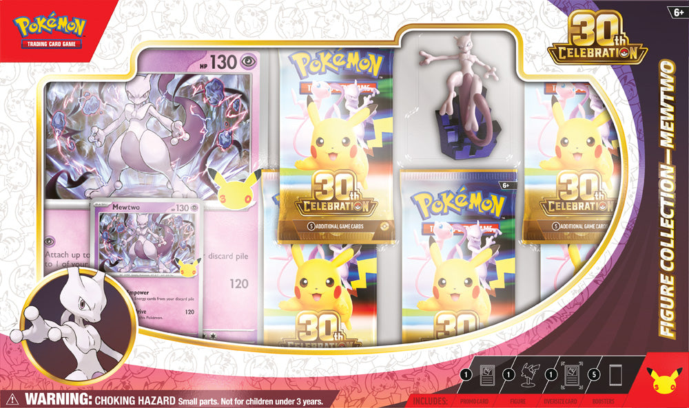 30th Celebration Figure Collection - Mew / Mewtwo (Assorted)