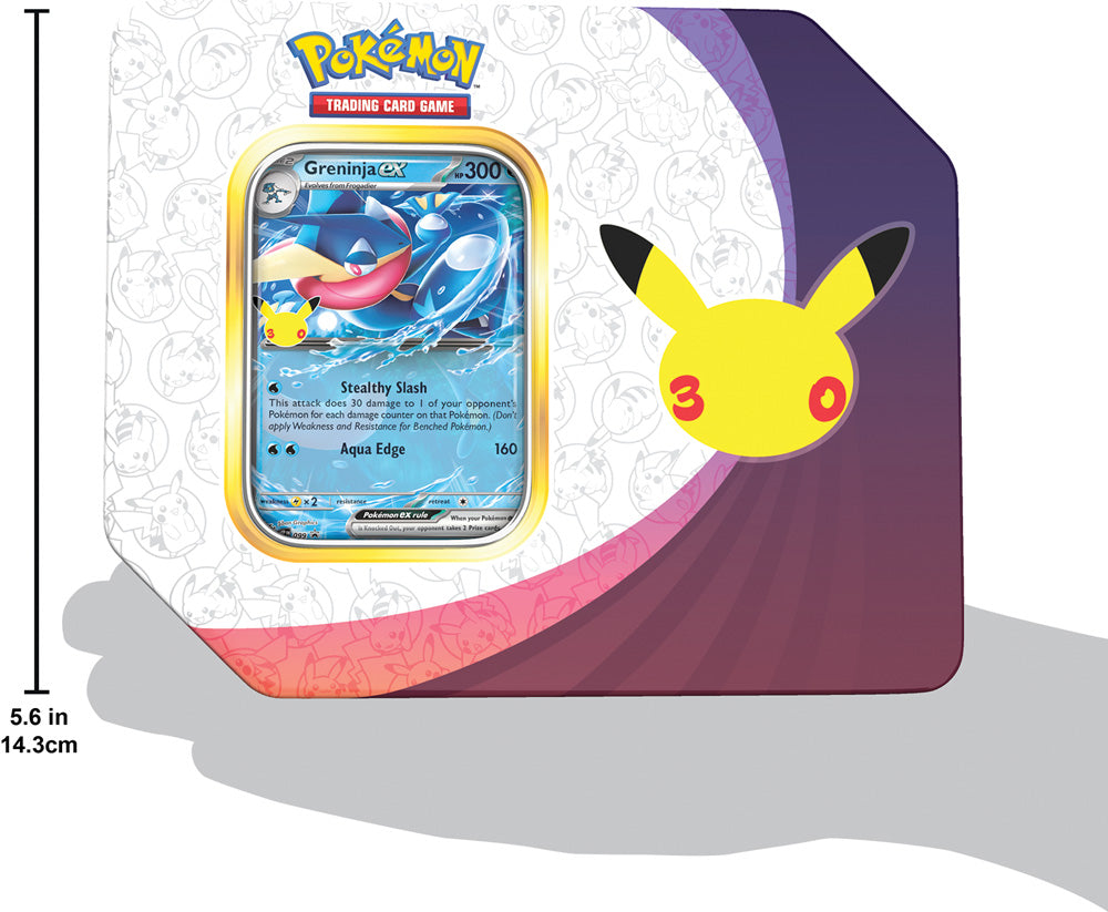 Pokemon TCG: 30th Celebration Tin (Assorted) - PokéBox Australia