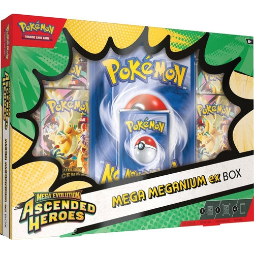 Pokémon TCG: Mega Evolution - Ascended Heroes Mega Ex Box (Assorted) - PokéBox Australia