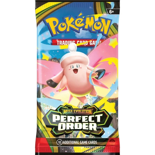 Pokmon TCG Mega Evolution Perfect Order Booster Box | PokeBox Pokmon TCG Mega Evolution Perfect Order Booster Box | PokeBox