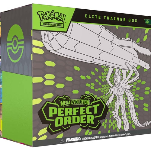 Pokemon TCG: Mega Evolution ME03 - Perfect Order Elite Trainer Box (ETB) - PokéBox Australia
