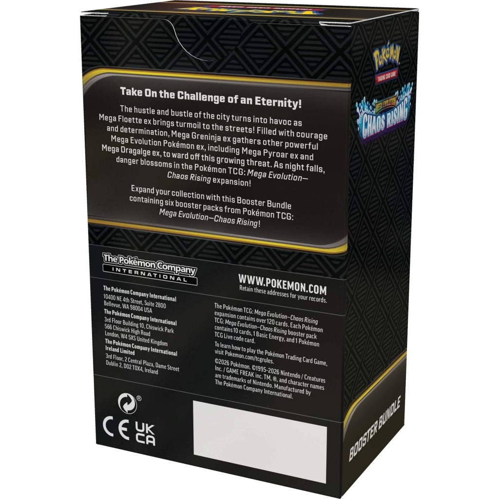 Pokemon TCG: Mega Evolution ME04 - Chaos Rising Booster Bundle - PokéBox Australia