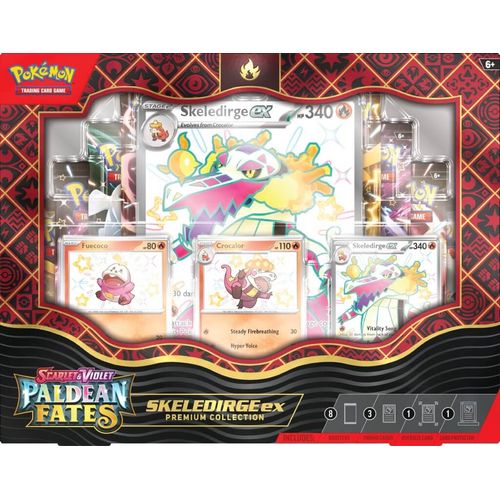 POKÉMON TCG Scarlet & Violet 4.5: Paldean Fates Premium Collection Box - PokéBox Australia