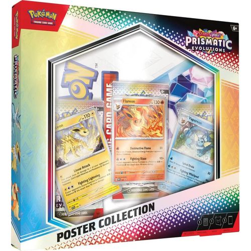 POKÉMON TCG Scarlet & Violet 8.5: Prismatic Evolutions Poster Collection - PokéBox Australia