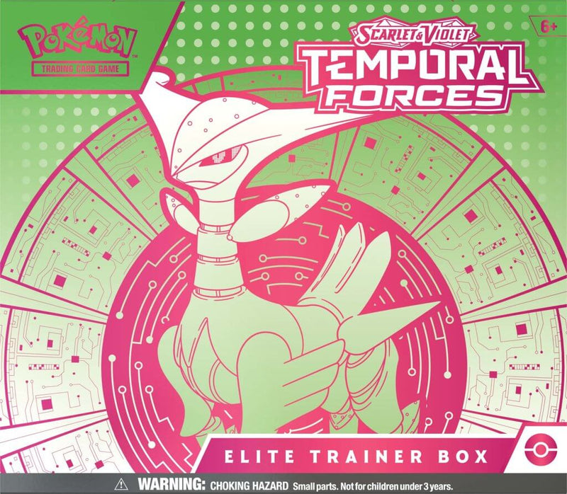 POKÉMON TCG Scarlet & Violet 5: Temporal Forces PAIR 2x Elite Trainer Box (ETB) - PokéBox Australia
