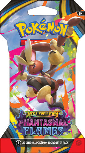 Pokemon TCG: Mega Evolution ME02 - Phantasmal Flames - Sleeved Blister