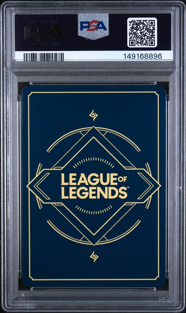 PSA GEM MT 10 - 2025 RIFTBOUND: LEAGUE OF LEGENDS OGN-ORIGINS #202 JINX - REBEL RELEASE EVENT PRIZE PACK