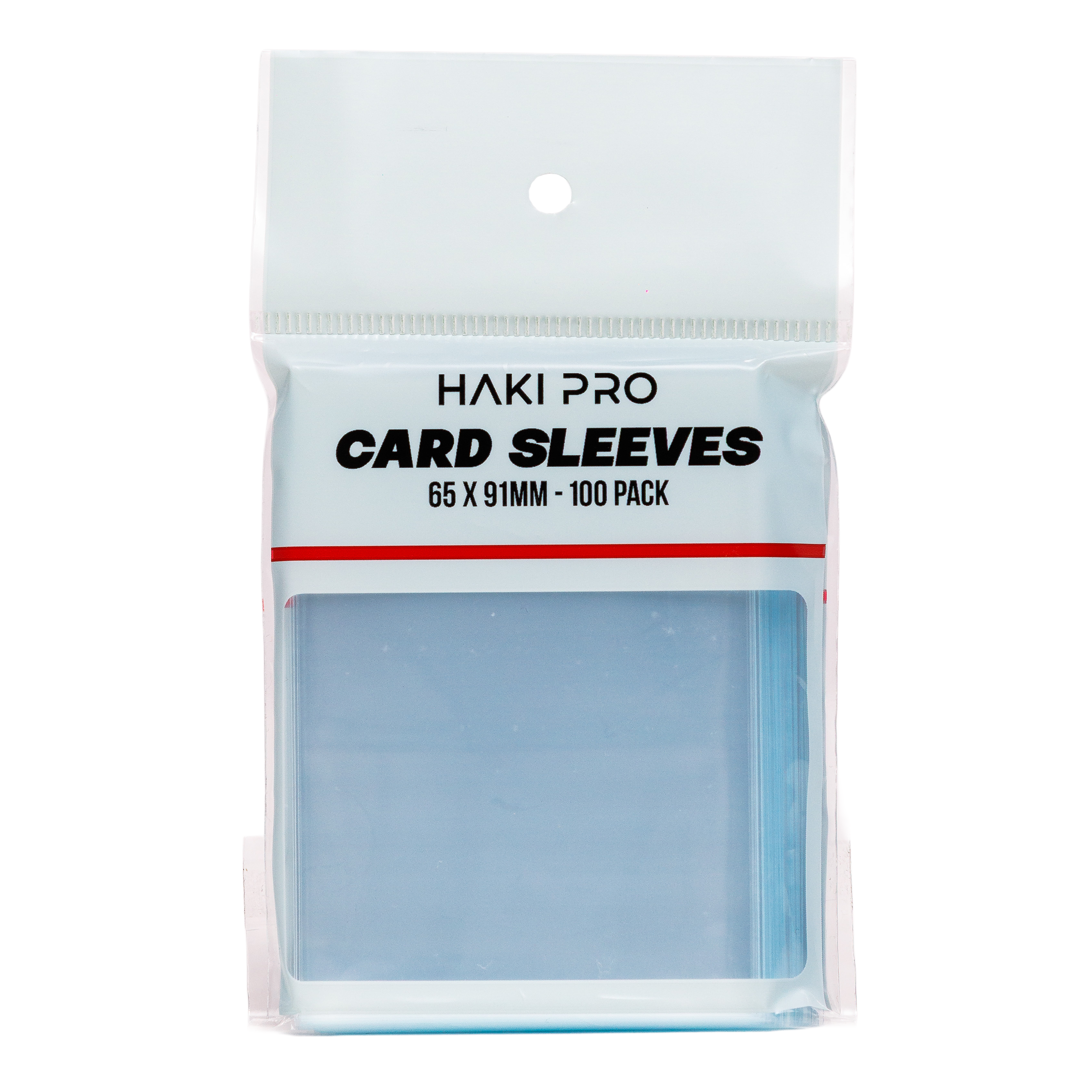 Haki Pro - Clear Card Sleeves – Standard Size (100 Pack) - PokéBox Australia