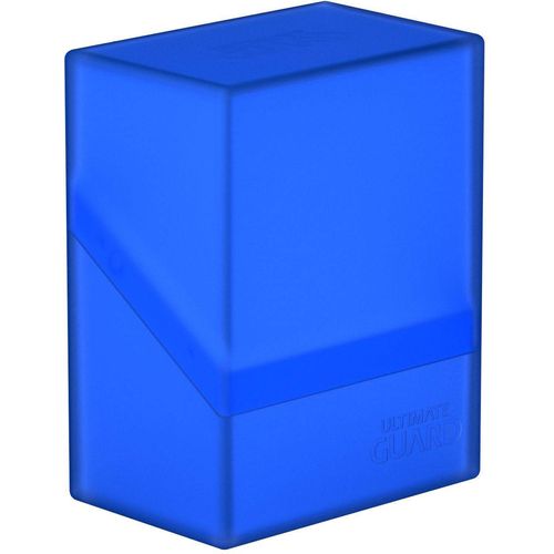 Ultimate Guard Boulder Deck Case 60+ Standard Size Sapphire Deck Box - PokéBox Australia