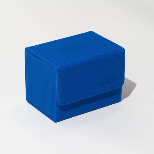 Ultimate Guard Sidewinder 80+ Xenoskin Monocolor Blue Deck Box - PokéBox Australia