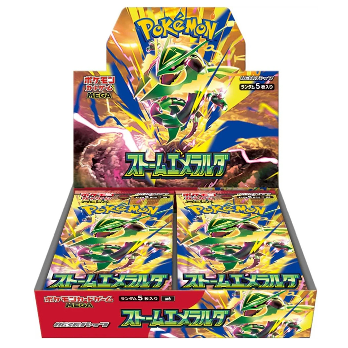 MEGA Storm Emeralda M6 Booster Box - Japanese Pokémon TCG