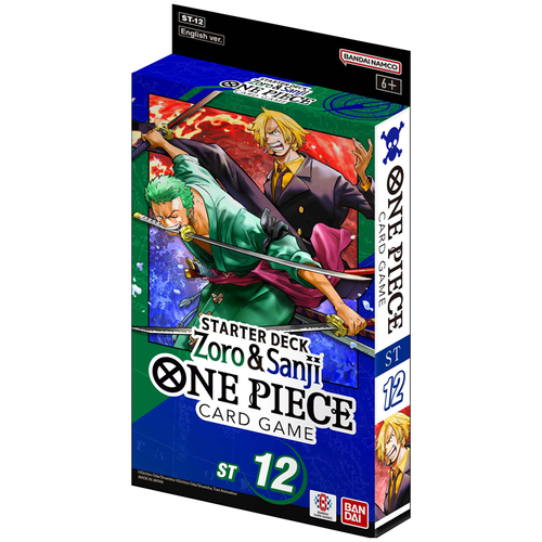 One Piece Card Game - Zoro and Sanji Starter Deck [ST-12] - PokéBox Australia