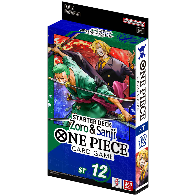 One Piece Card Game - Zoro and Sanji Starter Deck [ST-12] - PokéBox Australia