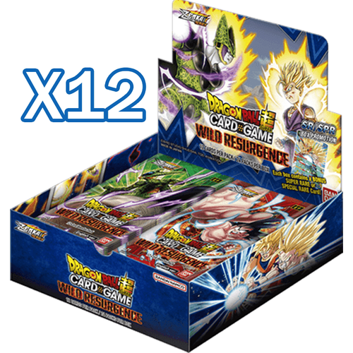 Dragon Ball Super Card Game Zenkai Series Set 04 WILD RESURGENCE [B21] 12x Booster Box Sealed Case - PokéBox Australia