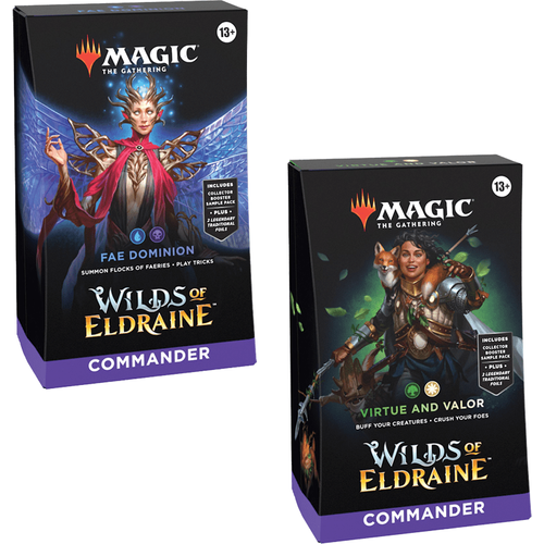 Magic The Gathering | Wilds of Eldraine Commander Deck Bundle (Set of 2) - PokéBox Australia