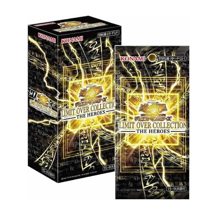 YuGiOh! Limit Over Collection: The Heroes Booster Box - Japanese - PokéBox Australia