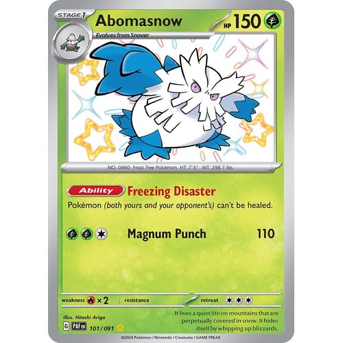 Abomasnow (101/091) [SV: Paldean Fates] - PokéBox Australia