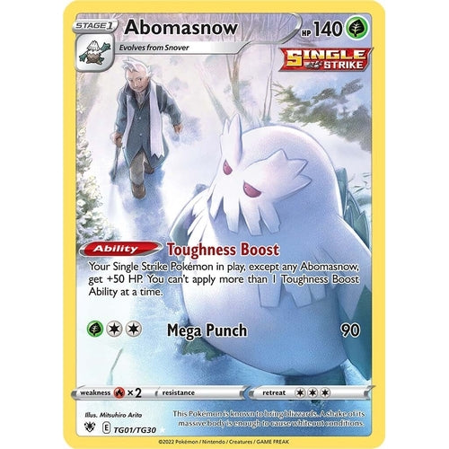 Abomasnow (TG01/TG30) (SWSH10: Astral Radiance Trainer Gallery) - PokéBox Australia