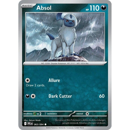 Absol (063/094) (ME02: Phantasmal Flames) - PokéBox Australia