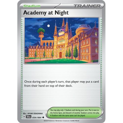 Academy at Night (054/064) [SV: Shrouded Fable] - PokéBox Australia