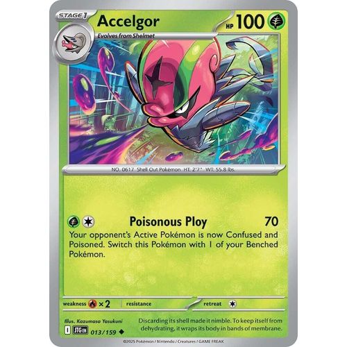 Accelgor (013/159) (SV09: Journey Together) - PokéBox Australia