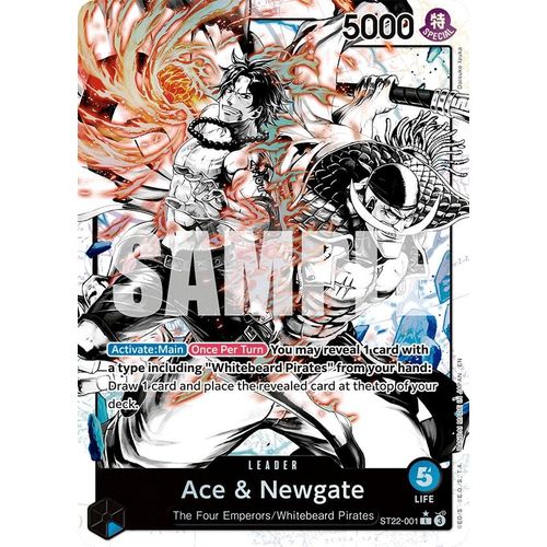 Ace & Newgate (Parallel) (ST22 - 001) (Starter Deck 22: Ace & Newgate) - PokéBox Australia