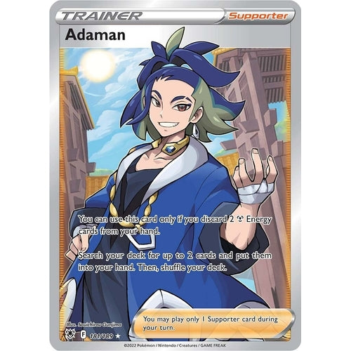 Adaman (Full Art) (181/189) (SWSH10: Astral Radiance) - PokéBox Australia