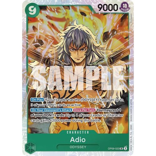Adio (OP09 - 023) [Emperors in the New World] - PokéBox Australia