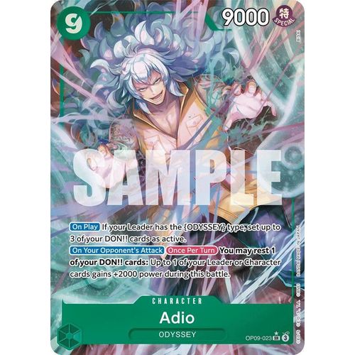 Adio (Parallel) (OP09 - 023) [Emperors in the New World] - PokéBox Australia