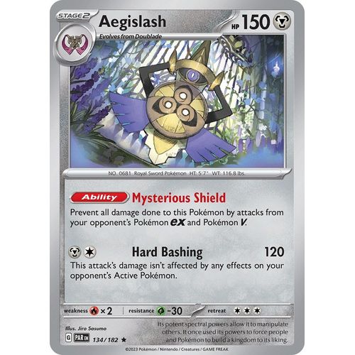 Aegislash (134/182) [SV04: Paradox Rift] - PokéBox Australia