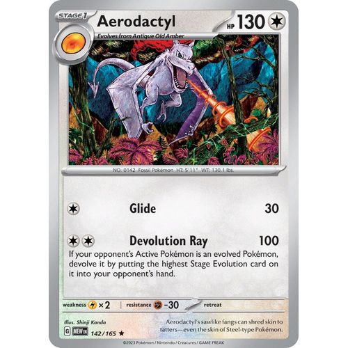 Aerodactyl (142/165) [SV: Scarlet & Violet 151] - PokéBox Australia
