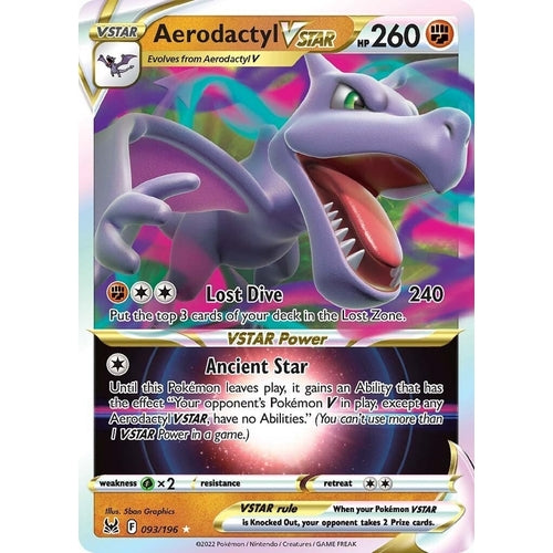 Aerodactyl VSTAR (093/196) (SWSH11: Lost Origin) - PokéBox Australia