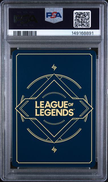 PSA GEM MT 10 - 2025 RIFTBOUND: LEAGUE OF LEGENDS OGN-ORIGINS #202 JINX - REBEL RELEASE EVENT PRIZE PACK