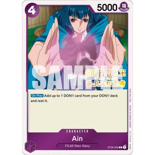 Ain (Judge Pack Vol. 4) (ST05 - 002) [One Piece Promotion Cards] - PokéBox Australia