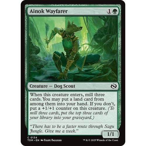 Ainok Wayfarer (134) (Tarkir: Dragonstorm) - PokéBox Australia