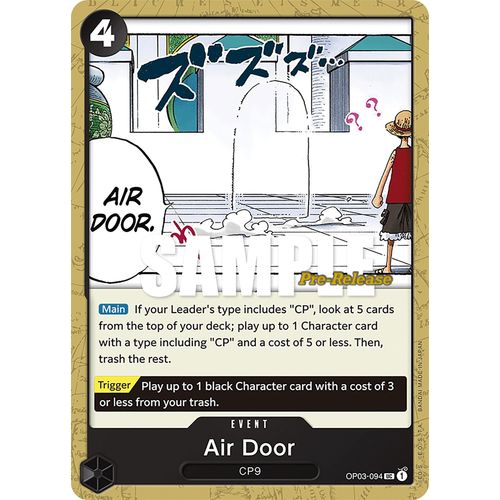Air Door (OP03 - 094) [Pillars of Strength Pre - Release Cards] - PokéBox Australia