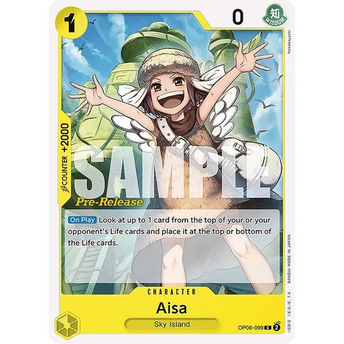 Aisa (OP06 - 099) [Wings of the Captain Pre - Release Cards] - PokéBox Australia