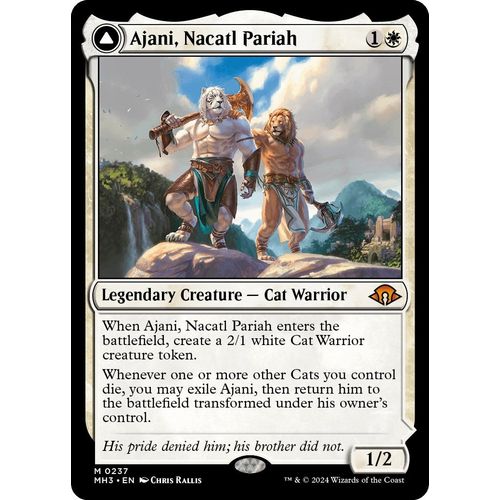Ajani, Nacatl Pariah (237) [Modern Horizons 3] - PokéBox Australia
