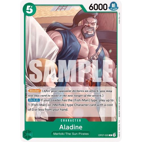 Aladine (OP07 - 020) [500 Years in the Future] - PokéBox Australia
