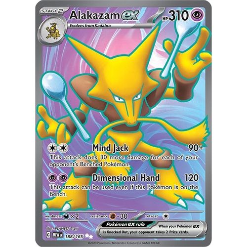 Alakazam ex (188/165) [SV: Scarlet & Violet 151] - PokéBox Australia