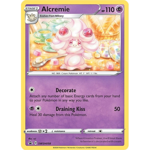 Alcremie - SWSH058 (SWSH058) (SWSH: Sword & Shield Promo Cards) - PokéBox Australia