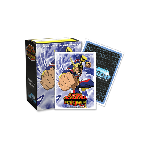 Dragon Shield - Standard My Hero Academia All Might Punch Matte Sleeves 100 pack - PokéBox Australia